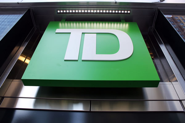 TD Bank Sign