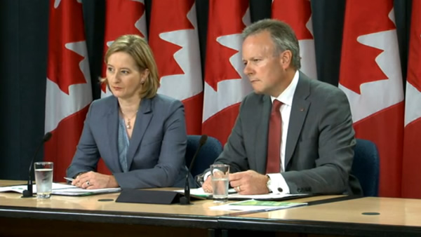 Bank of Canada chief Stephen Poloz and Senior Deputy Governor Carolyn Wilkins