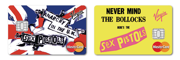 Sex Pistols MasterCards