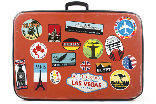 Suitcase Around the World