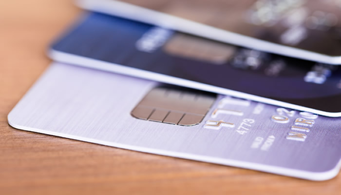 Credit Cards on a Table