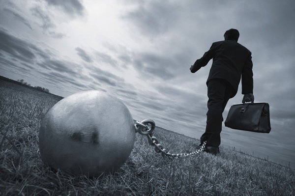 Ball and Chain of Debt