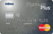 MBNA Platinum Plus MasterCard