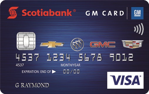 Scotiabank® GM®* VISA* Card | CreditCardsCanada.ca